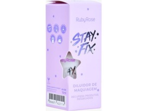 DILUIDOR DE MAQUIAGEM RUBY ROSE STAY FIX 15ML