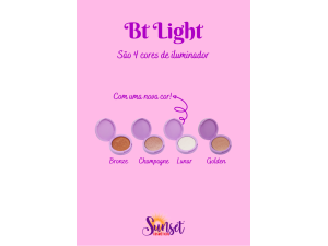 BT LIGHT ILUMINADOR GOLDEN BRUNA TAVARES 5G