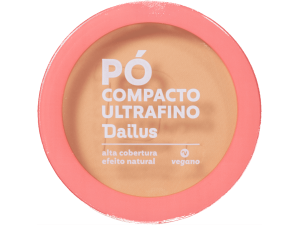 PÓ COMPACTO ULTRAFINO DAILUS D.2 CLARO 10G