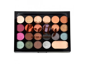 PALETA SOMBRA RUBY ROSE PRETTY 22 CORES 1 PRIMER