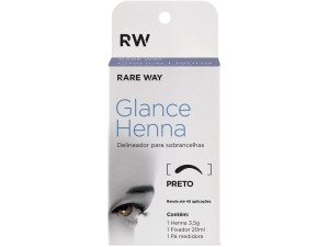 GLANCE HENNA RARE WAY PRETA 23,5G