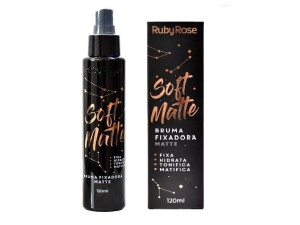 BRUMA FIXADORA SOFT MATTE RUBY ROSE 120ML