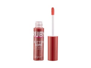 LIP GLOS BUTTER BOMB RUBY KISSES 10 PILLOWTALK 7.8ML