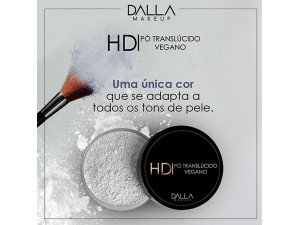 PÓ FACIAL TRANSLÚCIDO HD DALLA 9G