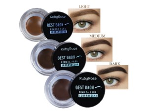 BEST BROW POMADA PARA SOBRANCELHA RUBY ROSE DARK 3,3G